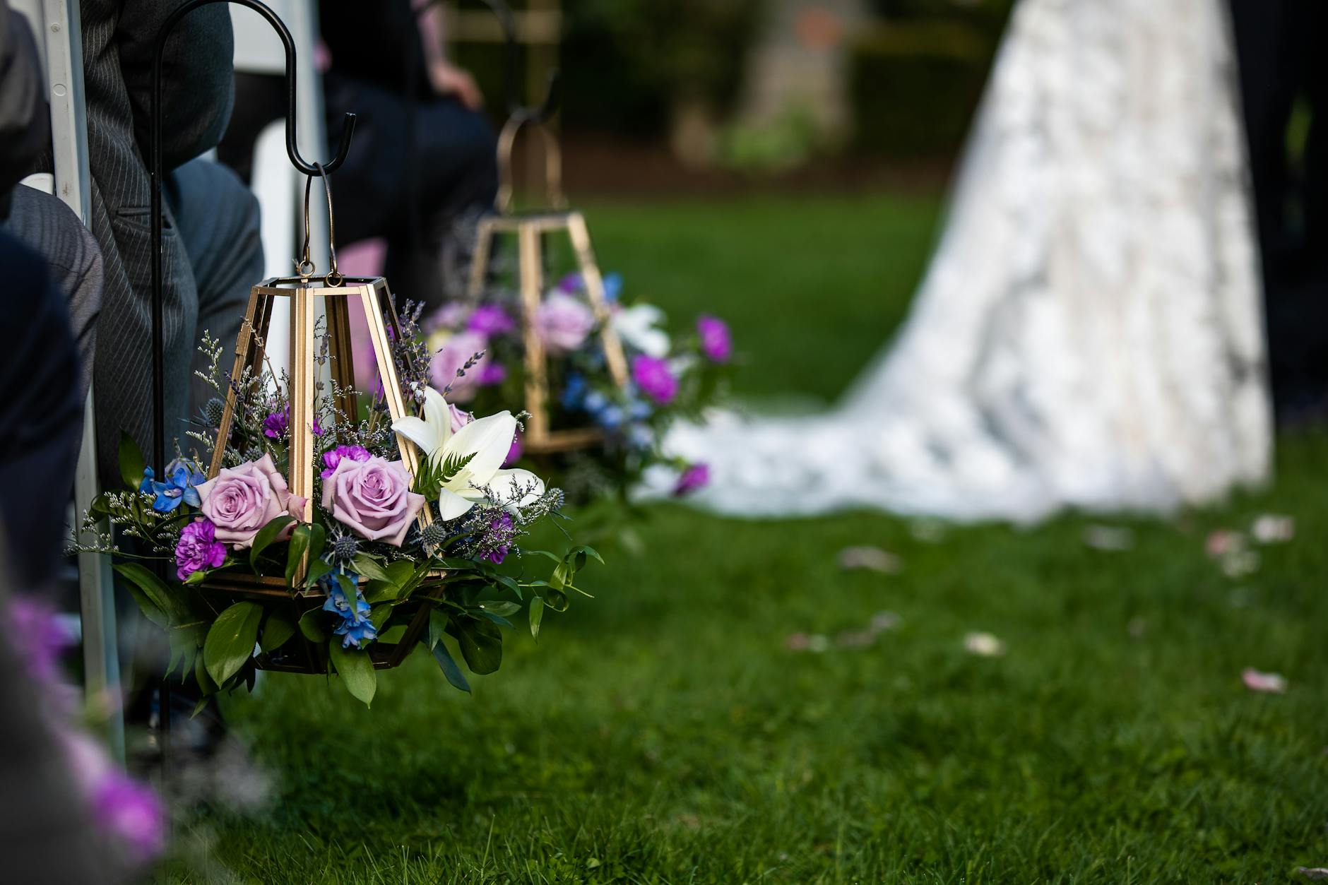 Blumen im Abendlicht